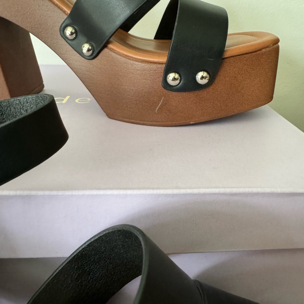 Madden Girl Women's Greenvil Heeled Sandal - Black - Size 9 - Picture 3 of 10